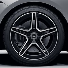 Nentoudis Tyres - Ζάντες Mercedes AMG Style 552/7 18'' - Μαύρες διαμαντέ 