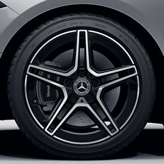 Nentoudis Tyres - Ζάντες Mercedes AMG Style 552/7 19'' - Gloss Black Face Machined