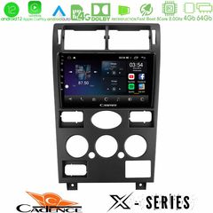 Cadence X Series Ford Mondeo 2001-2004 8Core Android12 4+64GB Navigation Multimedia Tablet 9″