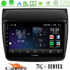 Cadence X Series Mitsubishi L200 8core Android12 4+64GB Navigation Multimedia Tablet 9″