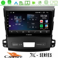 Cadence X Series Mitsubishi Outlander/Citroen C-Crosser/Peugeot 4007 8core Android12 4+64GB Navigation Multimedia Tablet 9″