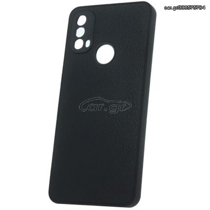 Θήκη PC Leather Motorola Moto E40/E30/E20s Black