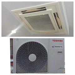 ΚΛΙΜΑΤΙΣΤΙΚΟ TOSHIBA INVERTER ΜΕ ΚΑΣΕΤΑ ΟΡΟΦΗΣ 