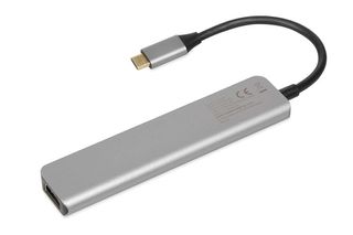 iBox IUH3SL4K interface hub USB Type-C 5000 Mbit/s Silver-thumb-1