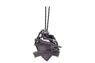 Harry Potter Slytherin Crest (Silver) Hanging Ornament