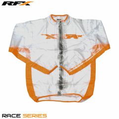 Αδιαβροχο Jacket Sport Series Διαφανο/Πορτοκαλι Ενηλικες 3Xl | Rfx