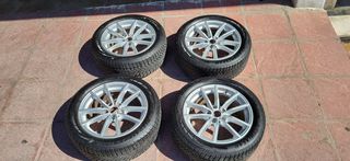ΖΑΝΤΟΛΑΣΤΙΧΑ ( ΜΕ ΧΕΙΜΕΡΙΝΑ ΛΑΣΤΙΧΑ )  BMW 3 series G20 G21 original 17''  ( 255/50/R17 - 5Χ112  7,5J ΕΤ30 )-thumb-1
