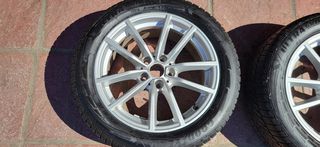 ΖΑΝΤΟΛΑΣΤΙΧΑ ( ΜΕ ΧΕΙΜΕΡΙΝΑ ΛΑΣΤΙΧΑ )  BMW 3 series G20 G21 original 17''  ( 255/50/R17 - 5Χ112  7,5J ΕΤ30 )-thumb-2