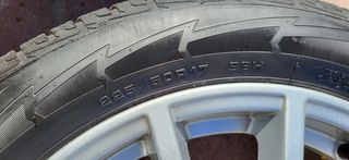 ΖΑΝΤΟΛΑΣΤΙΧΑ ( ΜΕ ΧΕΙΜΕΡΙΝΑ ΛΑΣΤΙΧΑ )  BMW 3 series G20 G21 original 17''  ( 255/50/R17 - 5Χ112  7,5J ΕΤ30 )-thumb-7