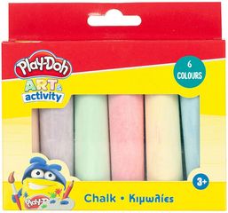 Κιμωλιες Play Doh Jumbo 6 Χρωματα - 320-40003