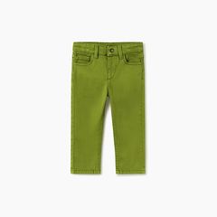 Mayoral Παντελόνι Πεντάτσεπο Slim Fit Χρώμα Πράσινο Ανοιχτό 13-00563-022