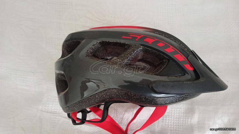 Κράνος ποδηλάτου Scott Supra (unisex) χρώματος μαύρο