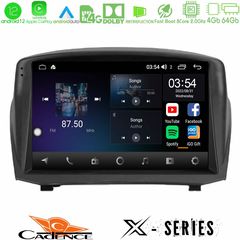 Cadence X Series Ford Fiesta 2008-2012 8core Android12 4+64GB Navigation Multimedia Tablet 9″ (Oem Style)