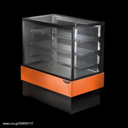 Βιτρίνα Θερμαινόμενη Επιδαπέδια 180x79x140 EVOK HOT 180 του Ιταλικού οίκου Tecnodom - Καινούργια.