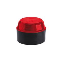 LED Φάρος Κοντός Κόκκινος 12-30V  τοποθέτηση με 2 βίδες