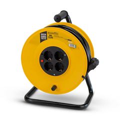 BORMANN BCR2230 Μπαλαντέζα Καρούλι Με Προστασία Υπερθέρμανσης 50m 3X1.5mm, 4 Πρίζες - BCR2230