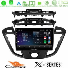 Cadence X Series Ford Transit Custom/Tourneo Custom 8core Android12 4+64GB Navigation Multimedia Tablet 9″