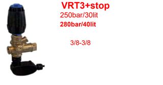 Ασφαλιστικό BY PASS για αντλίες 280 bar max με TOTAL STOP VRT3 + STOP