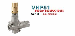 Ασφαλιστικό BY PASS για αντλίες 500 έως 1100 bar VHP 51