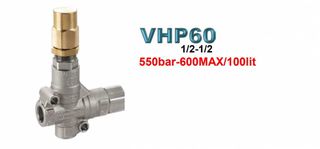 Ασφαλιστικό BY PASS για αντλίες 500 έως 1100 bar VPH 60