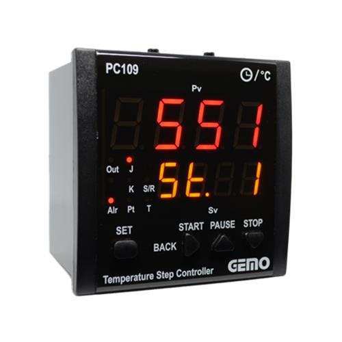ΘΕΡΜΟΜΕΤΡΟ ΒΗΜ/ΚΟ 96Χ96 PC109-230VAC-R
