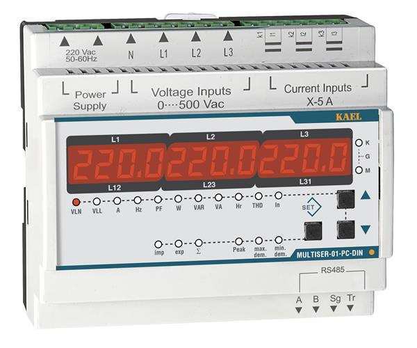 ΑΝΑΛΥΤΗΣ ΕΝΕΡΓΕΙΑΣ ΡΑΓΑΣ MULTISER-01-PC DIN
