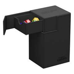 Ultimate Guard Flip`n`Tray 80+ XenoSkin Monocolor Black-thumb-1