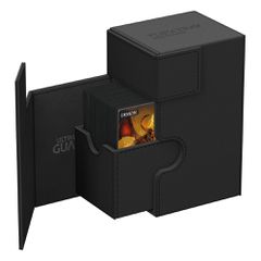 Ultimate Guard Flip`n`Tray 80+ XenoSkin Monocolor Black-thumb-2