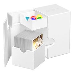 Ultimate Guard Flip`n`Tray 100+ XenoSkin Monocolor White-thumb-3
