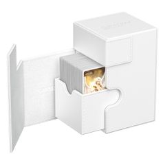 Ultimate Guard Flip`n`Tray 100+ XenoSkin Monocolor White-thumb-1
