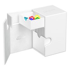Ultimate Guard Flip`n`Tray 100+ XenoSkin Monocolor White-thumb-4