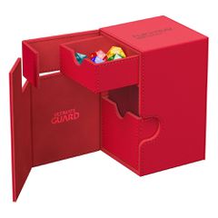 Ultimate Guard Flip`n`Tray 100+ XenoSkin Monocolor Red-thumb-4