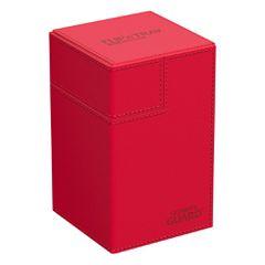 Ultimate Guard Flip`n`Tray 100+ XenoSkin Monocolor Red
