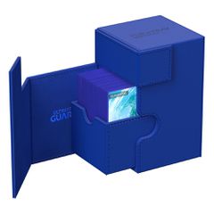 Ultimate Guard Flip`n`Tray 100+ XenoSkin Monocolor Blue-thumb-1