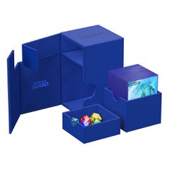 Ultimate Guard Flip`n`Tray 100+ XenoSkin Monocolor Blue-thumb-2