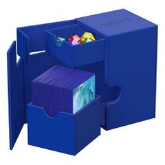 Ultimate Guard Flip`n`Tray 100+ XenoSkin Monocolor Blue-thumb-3