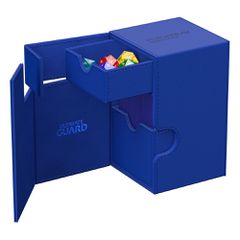 Ultimate Guard Flip`n`Tray 100+ XenoSkin Monocolor Blue-thumb-4
