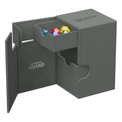 Ultimate Guard Flip`n`Tray 100+ XenoSkin Monocolor Grey-thumb-4