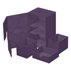 Ultimate Guard Twin Flip`n`Tray 160+ XenoSkin Monocolor Purple
