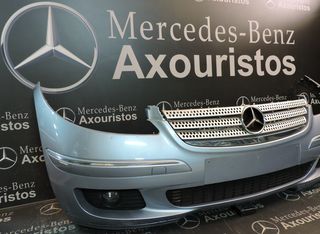 ΠΡΟΦΥΛΑΚΤΗΡΑΣ ΕΜΠΡΟΣΘΙΟΣ, MERCEDES-BENZ, A-CLASS, W169, ΝΙΚΕΛ, PRE-FACELIFT, 2005-2008 **AXOURISTOS**-thumb-1