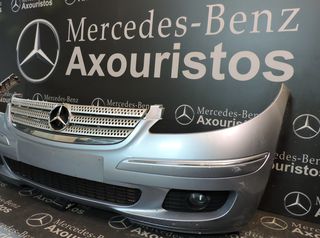 ΠΡΟΦΥΛΑΚΤΗΡΑΣ ΕΜΠΡΟΣΘΙΟΣ, MERCEDES-BENZ, A-CLASS, W169, ΝΙΚΕΛ, PRE-FACELIFT, 2005-2008 **AXOURISTOS**-thumb-2
