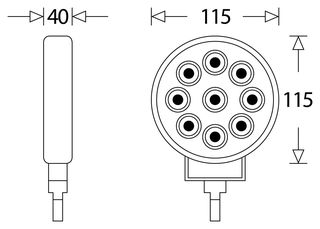 LED ΦΑΝΟΣ ΕΡΓΑΣΙΑΣ 1700 LM 9-33V - 720076-thumb-2