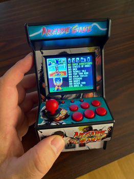 Mini arcade retro console 156 games 