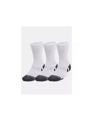 Under Armour 1379512-100 Αθλητικές Κάλτσες Λευκές 3 Ζεύγη