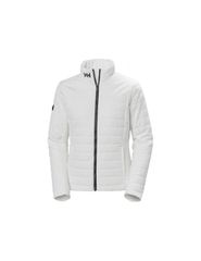Helly Hansen Insulator 2.0 Κοντό Γυναικείο Puffer Μπουφάν Αδιάβροχο για Χειμώνα Λευκό 30239-001