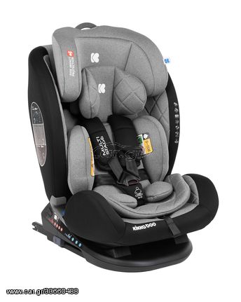 Kikkaboo Παιδικό Κάθισμα Αυτοκινήτου Multistage ISOFIX 0-36Kg Dark Grey 2020 31002070036