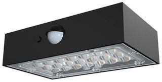 V-TAC Ηλιακό Επιτοίχιο Φωτιστικό Κήπου LED BRICK Up-Down 3W 350lm IP65 με Αισθητήρα Κίνησης PIR Ζεστό+Φυσικό Λευκό Μαύρο Σώμα 10305