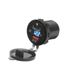 Διπλός αντάπτορας φορτιστής USB 4Ride μοτοσυκλέτας και για ποδηλατα DC 12-24V; DC 5V/3.6A