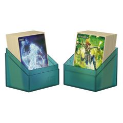 Ultimate Guard Boulder Deck Case 80+ Standard Size Malachite-thumb-2