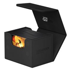 Ultimate Guard Sidewinder 100+ XenoSkin Monocolor Black-thumb-2